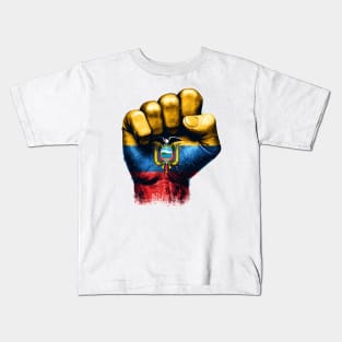 Ecuador Flag Kids T-Shirt